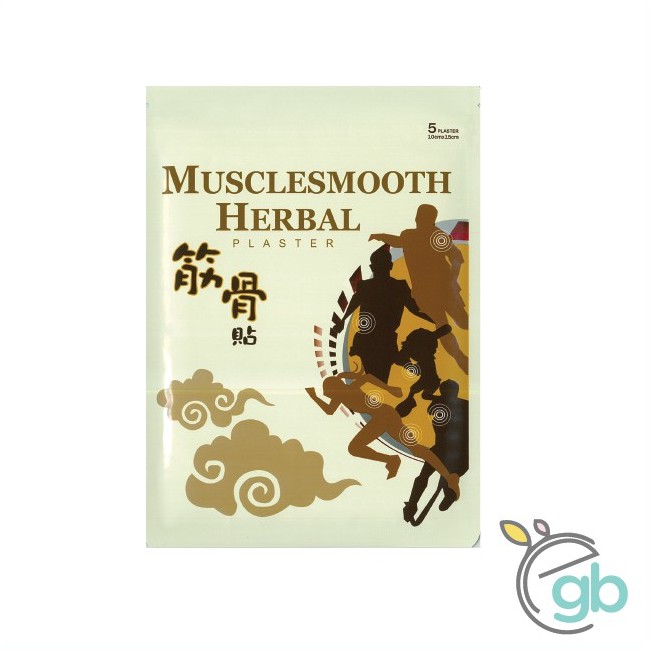 Sun Ten Musclesmooth Herbal Plaster (5 Patches)