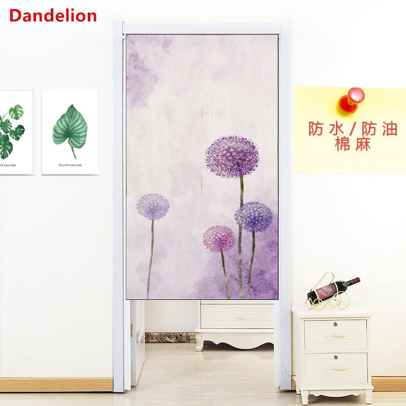 Qj Door Curtain Japanese Noren Curtain For Bedroom Doorway