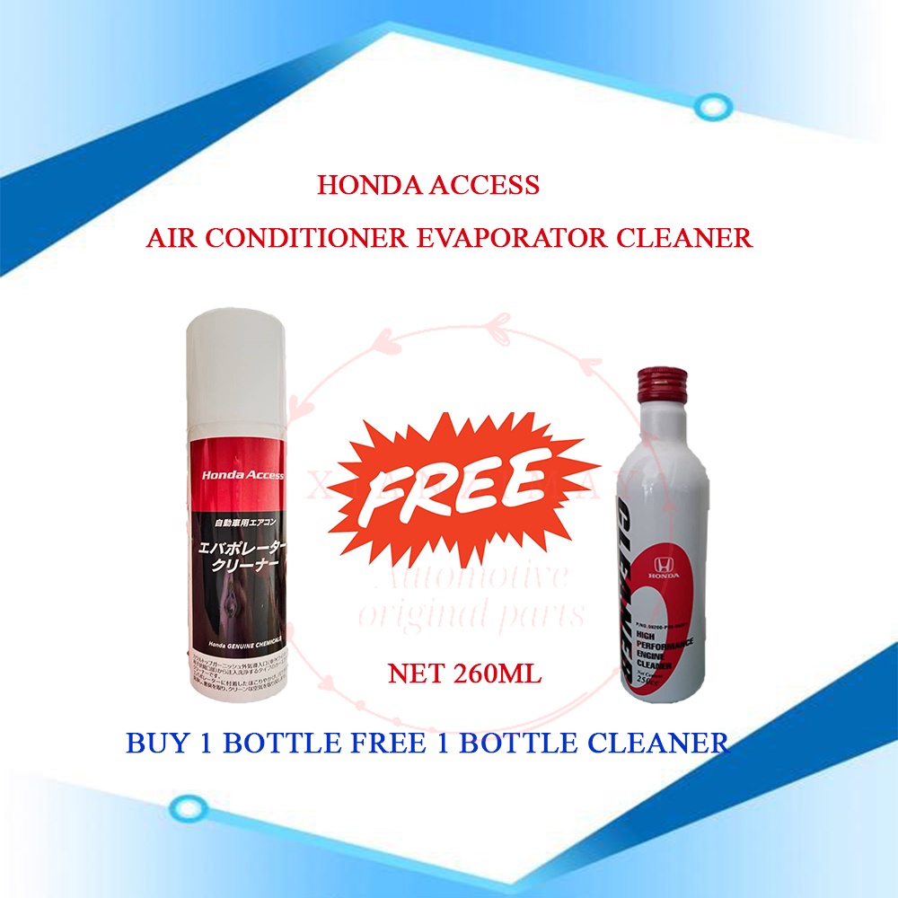 ORIGINAL HONDA JAPAN AIR CONDITIONER EVAPORATOR CLEANER *FREE INJECTER