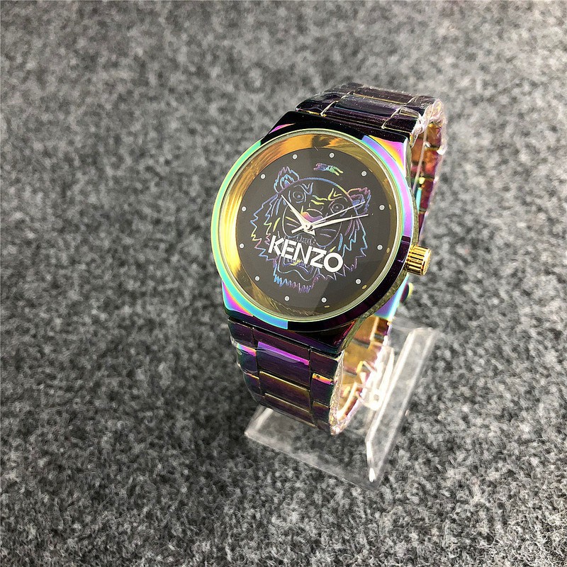 kenzo rainbow tiger watch