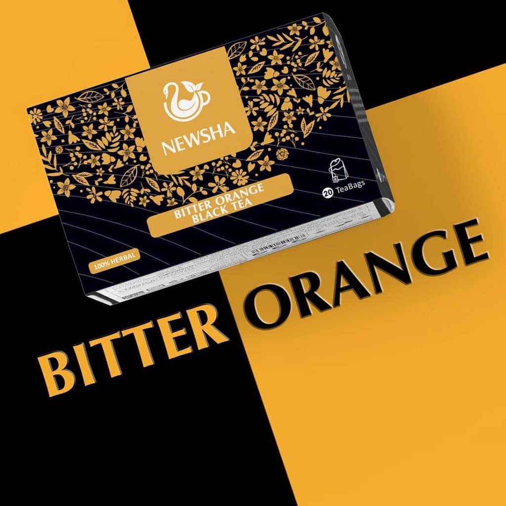 Newsha Bitter Orange Black Tea (Herbal & Halal) Shopee Malaysia