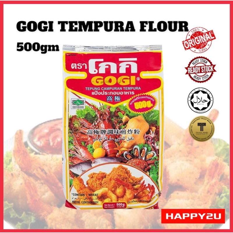 GOGI Tepung Campuran Tempura Flour Thai 500gm Shopee Malaysia
