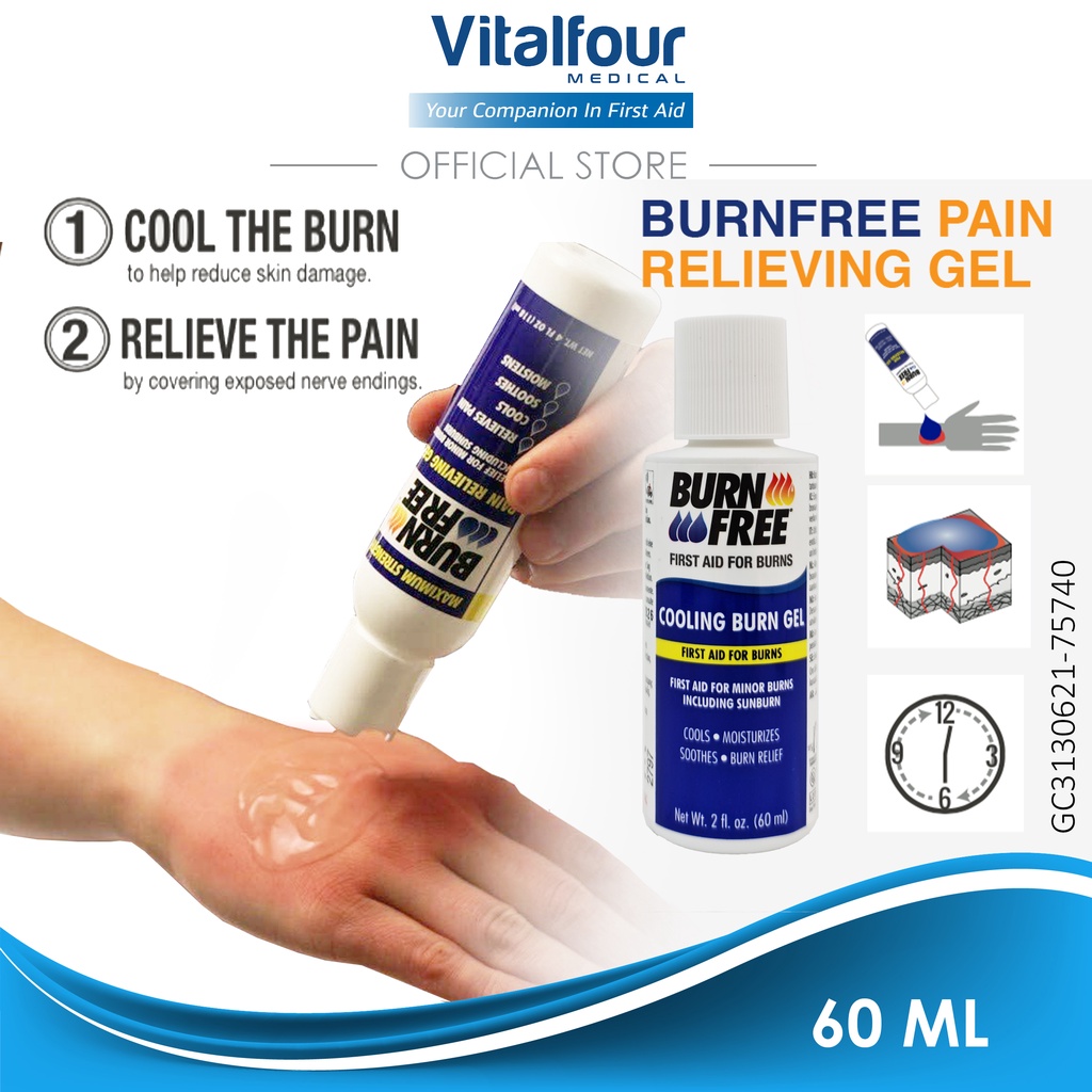 BurnFree BurnShield First Aid Burn Gel First Aid For Burn PAIN