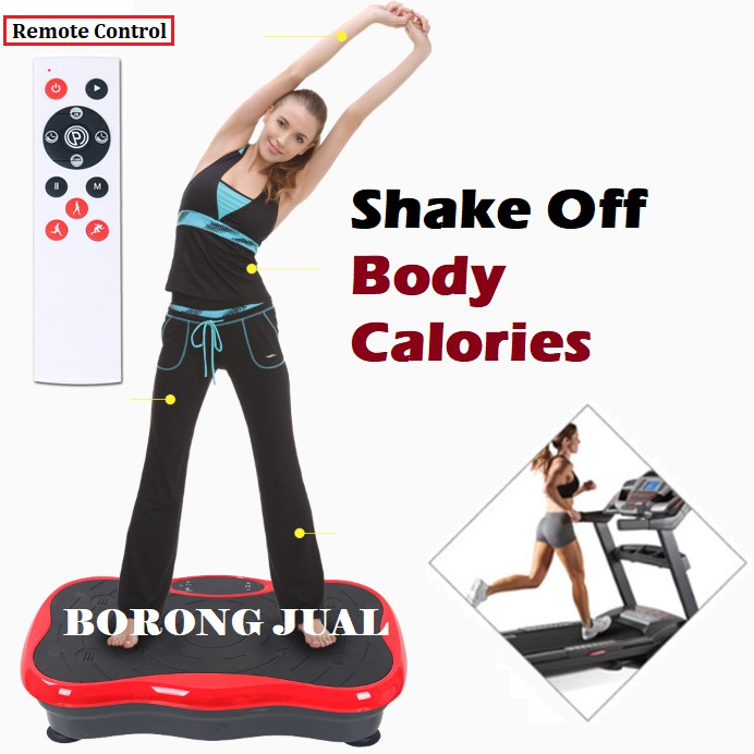 【LCD Screen】WholeBody Vibrate Shaking Exercise Machine Fitness Gym