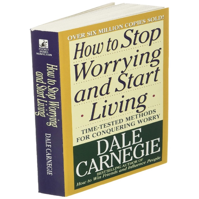 How to Stop Worrying and Start Living : 9780671733353 : by Carnegie ...