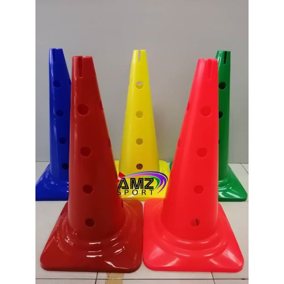 Skittle Cone/ Sport Cone/ Stick Tube 20" (53CM) with HOLES and MULTIPLE