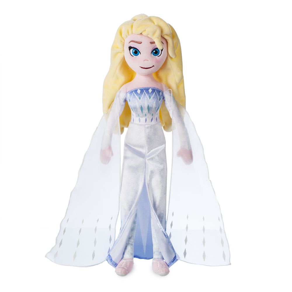 READY STOCK Elsa the Snow Queen Plush Doll – Frozen 2 – Medium – 18'' - Original Disney Store Merchandise