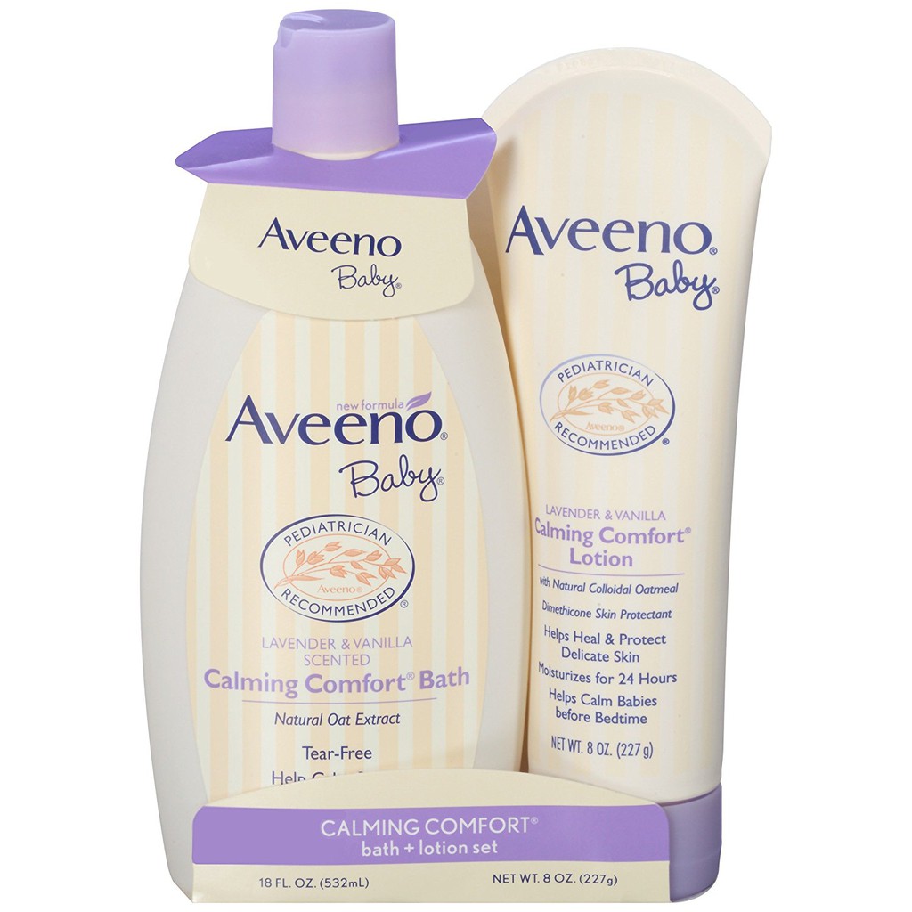 aveeno calming comfort lotion