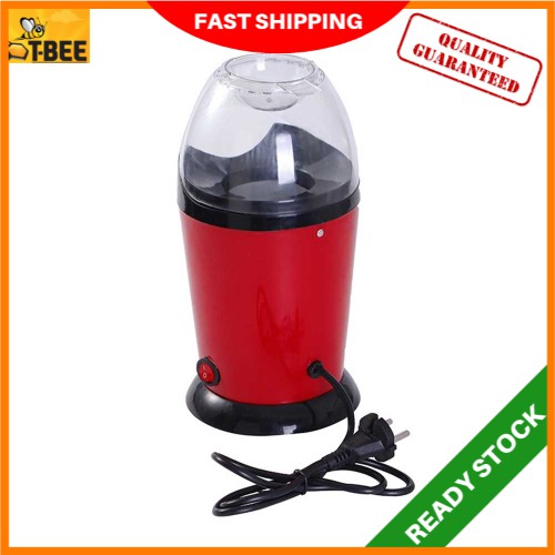 SUPER DEAL Automatic Mini Popcorn Machine Household Healthy Hot Air Popcorn Popper Maker with Measuring Cup Easy to Ope