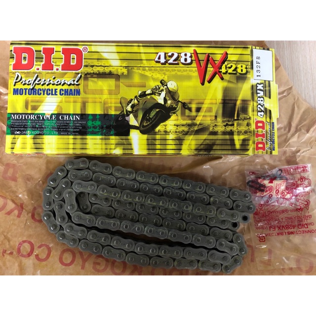 Did X Ring Motorcycle Drive Chain 428 X 132 Xvseries Yamaha Y15 Ysuku Honda Rs150 Kawasaki Sym Shopee Malaysia