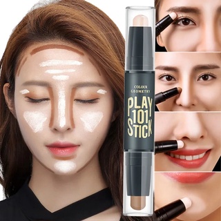 Hot Makeup Natural Cream Face Eye Foundation Concealer Highlight Contour Pen Stick