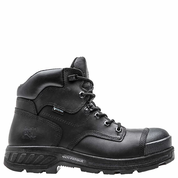 timberland pro black work boots