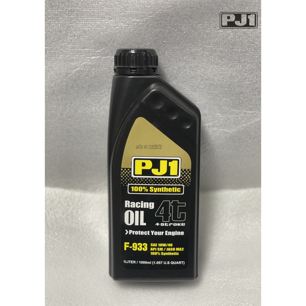 Buy Pj1 F 933 Fully Synthetic Sae 10w 40 Racing Engine Oil Seetracker Malaysia