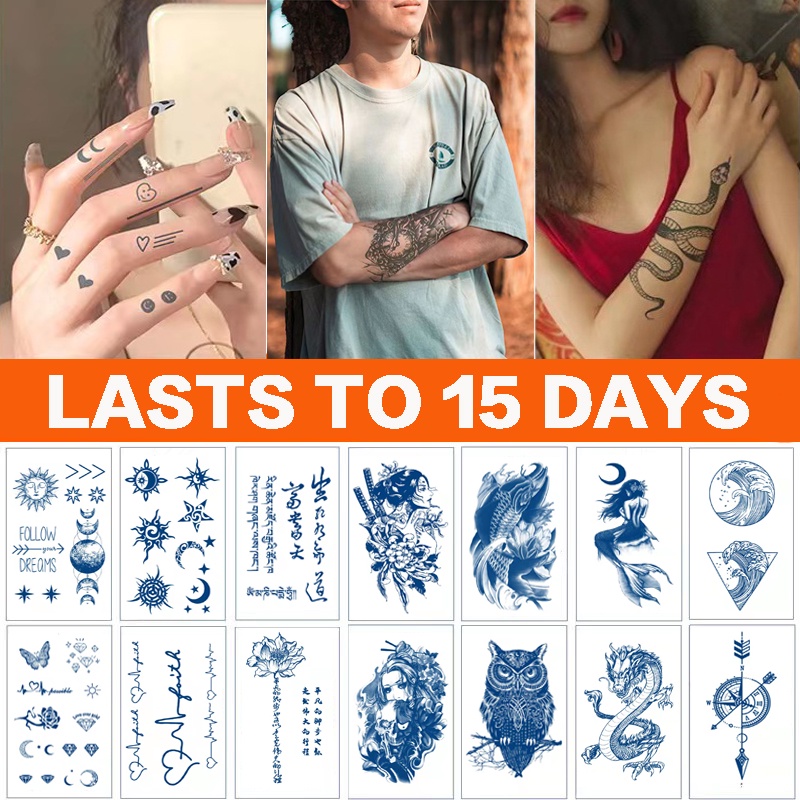 【coco Magic Tattoo】lasts 15 Days ；18cm 11cm；tattoo Sticker Waterproof