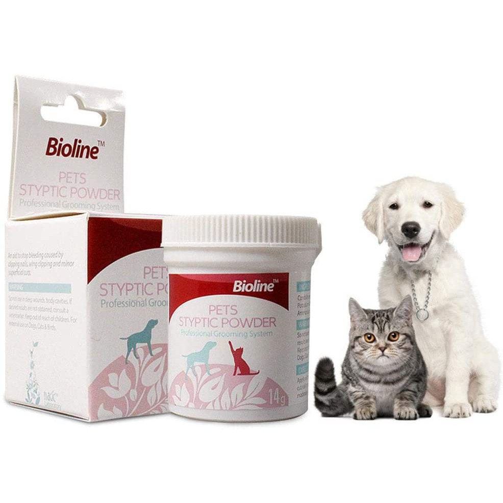 BIOLINE PETS STYPTIC POWDER 14G (STOP BLEEDING) Shopee Malaysia
