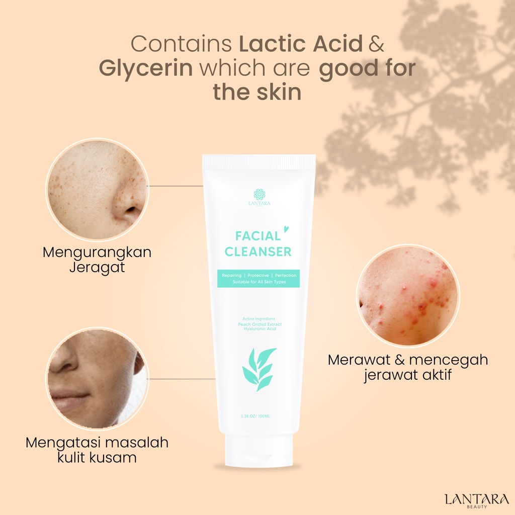 Lantara Serum Cleanser Foundation Lipmatte Shopee Malaysia