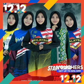 STOCK!!Muslimah Inner Korean Plus Size Classic High Neck Blouse 