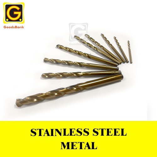 steel drill bits metal