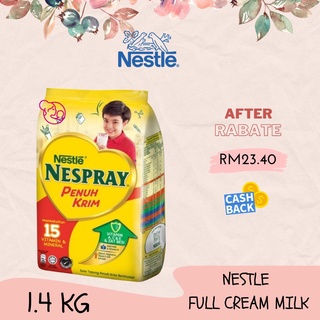 Celar Stock Nestle Nespray Cergas Milk Powder 1 6kg Shopee Malaysia