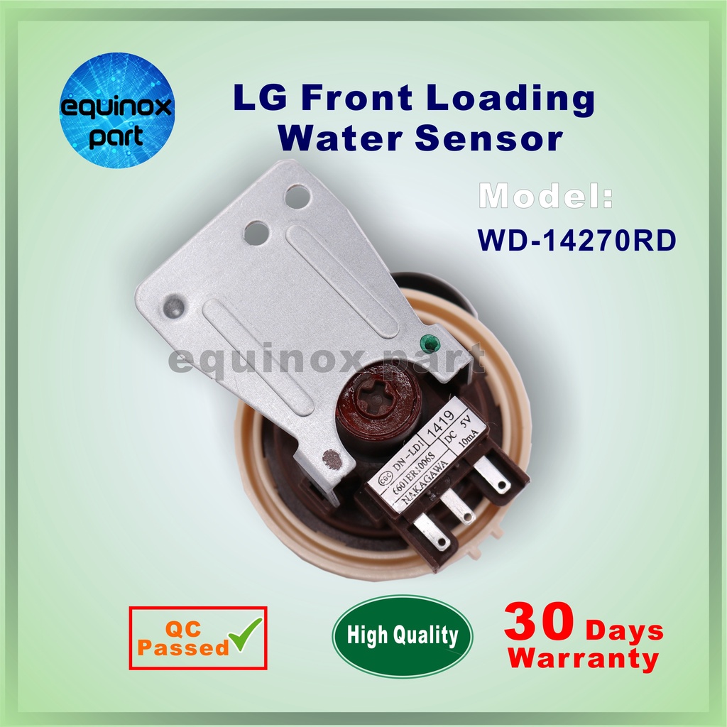 WD14270RD LG Front Loading Washing Machine Water Sensor Level Switch