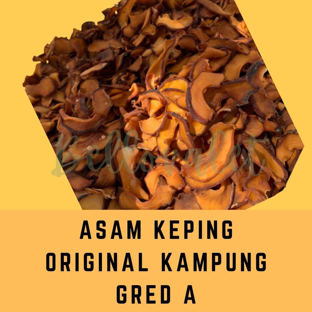 Asam Keping Original Kampung [GRED A] / 100g | Shopee Malaysia