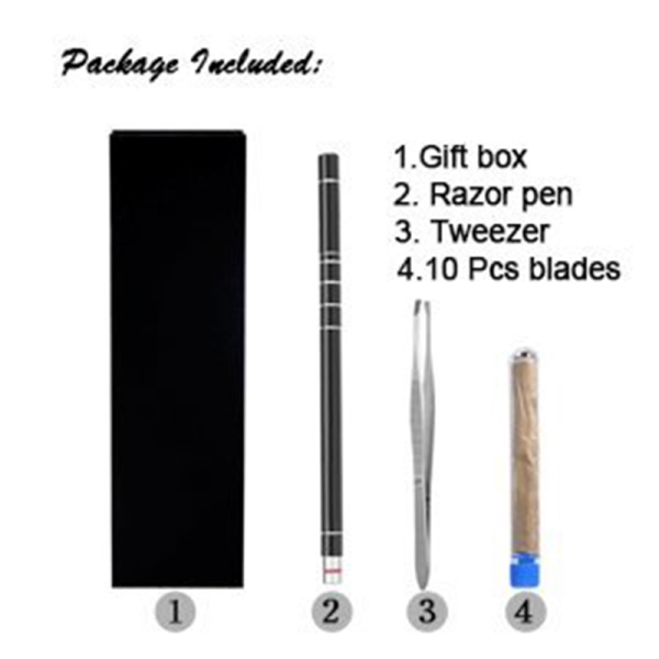 Portable Hair Engraving Pen Set Professional Hair Tattoo Trimming