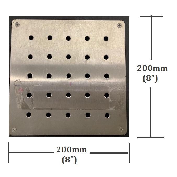 Stainless Steel Sus304 Trap Floor Grating Anti Cockroach 200mm