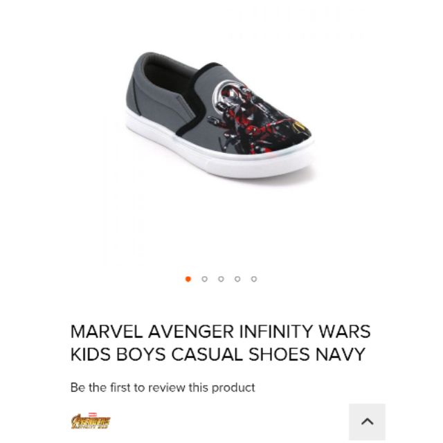 avengers slip on shoes