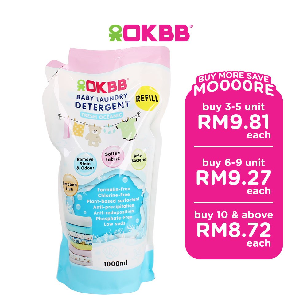 OKBB Laundry Detergent Refill Pack LR1000