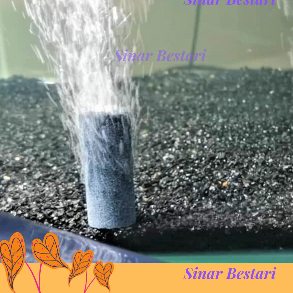 10kg Aquarium Crystal Black White Sand Merah red Pasir Hitam Putih