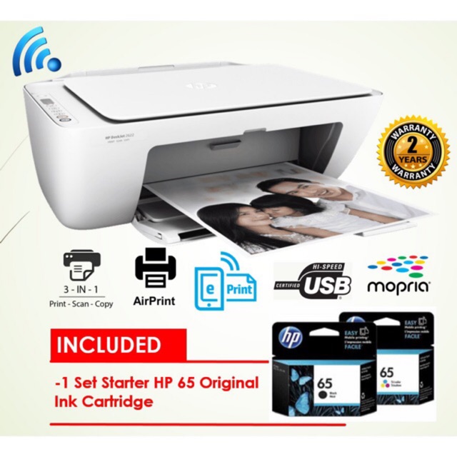 Pre oder Print&Scan&Copy&Wifi All-in-One Printer HP deskjet 2622/2720 ...