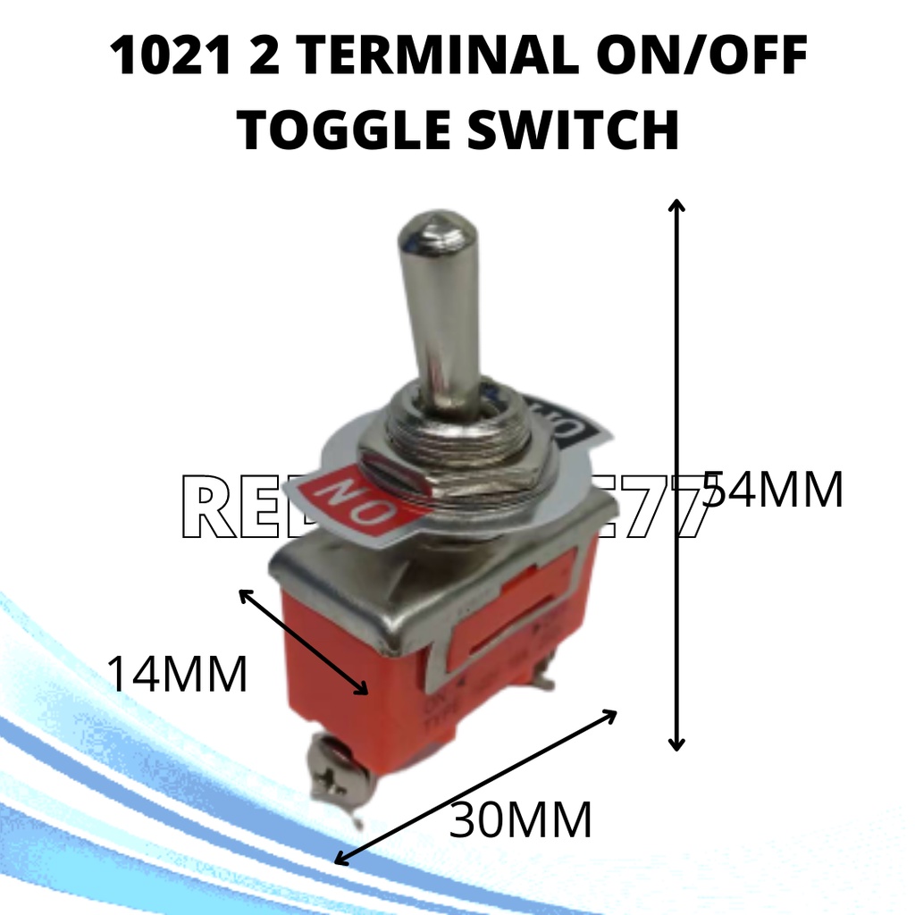 1021 ON / OFF TOGGLE SWITCH 15A 250V AC | Shopee Malaysia