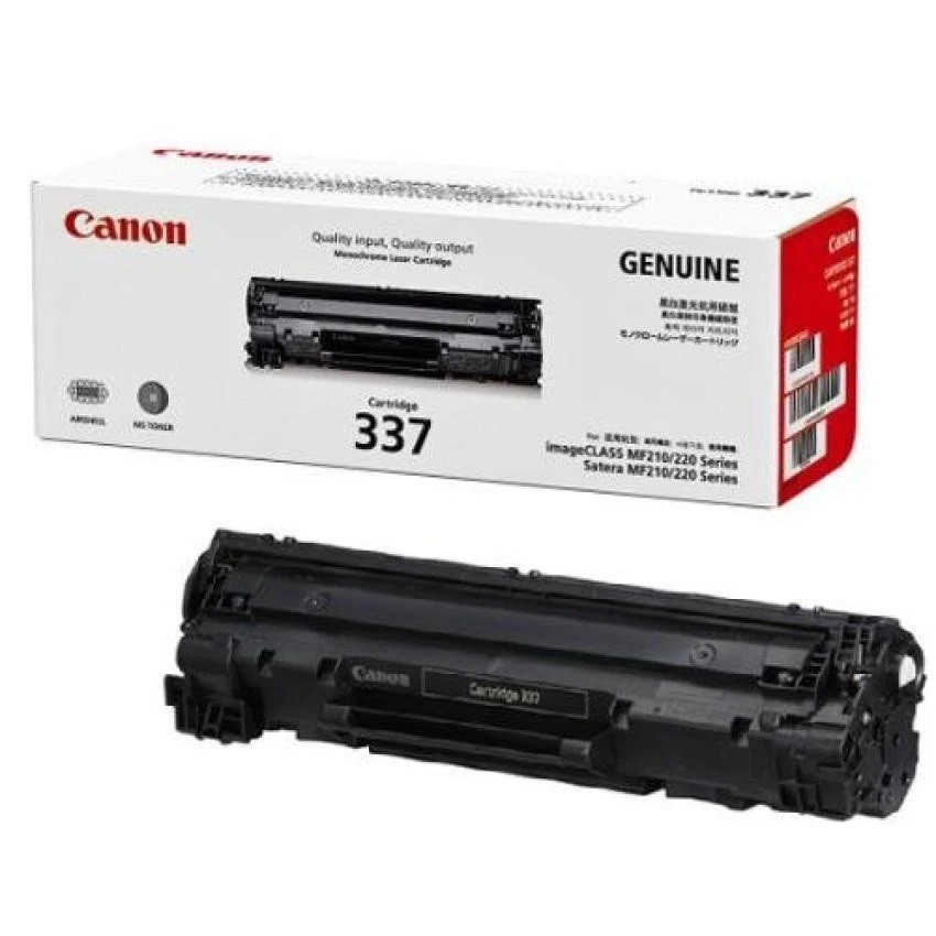 Canon Original 337 Black Toner Cartridge For Mf244dw Mf237w Mf241d Mf246dn Mf226dn Mf232w Mf235 100 Original Canon Shopee Malaysia