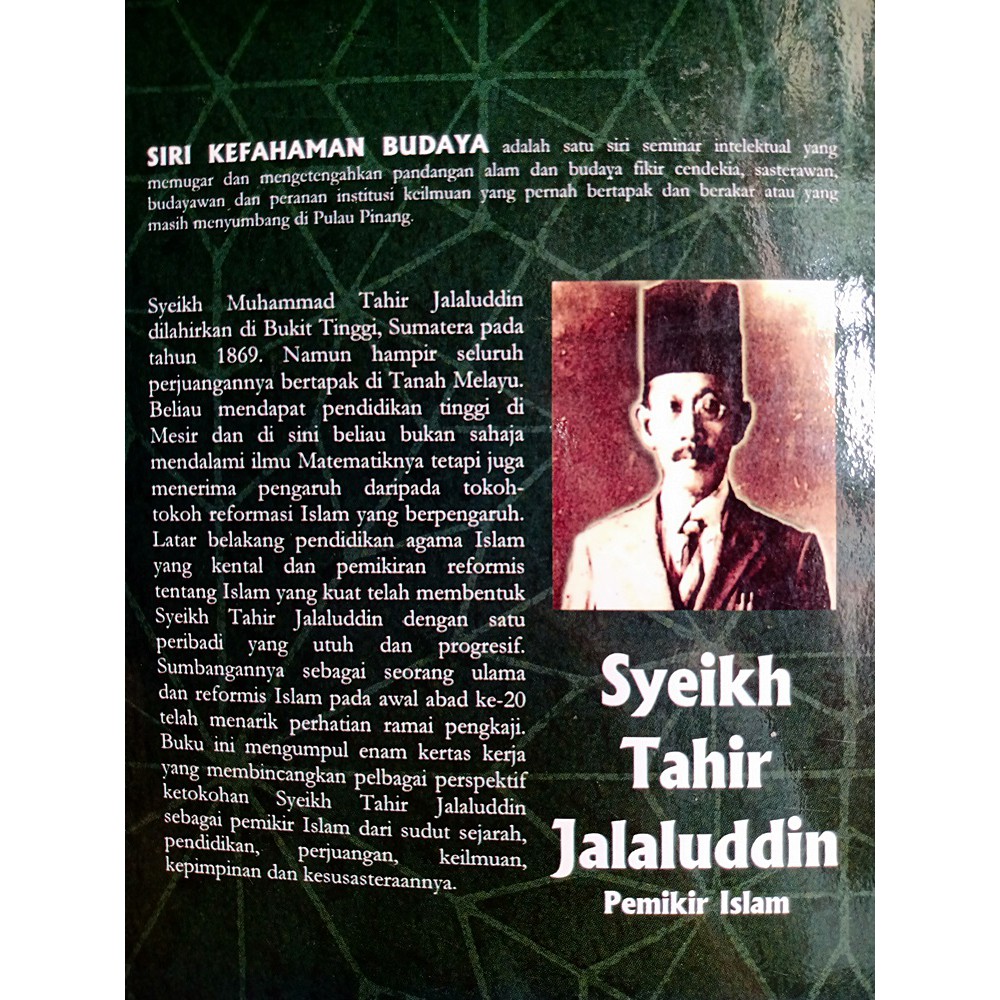 Usm Syeikh Tahir Jalaluddin Pemikir Islam Sohaimi Abdul Aziz Ed Shopee Malaysia