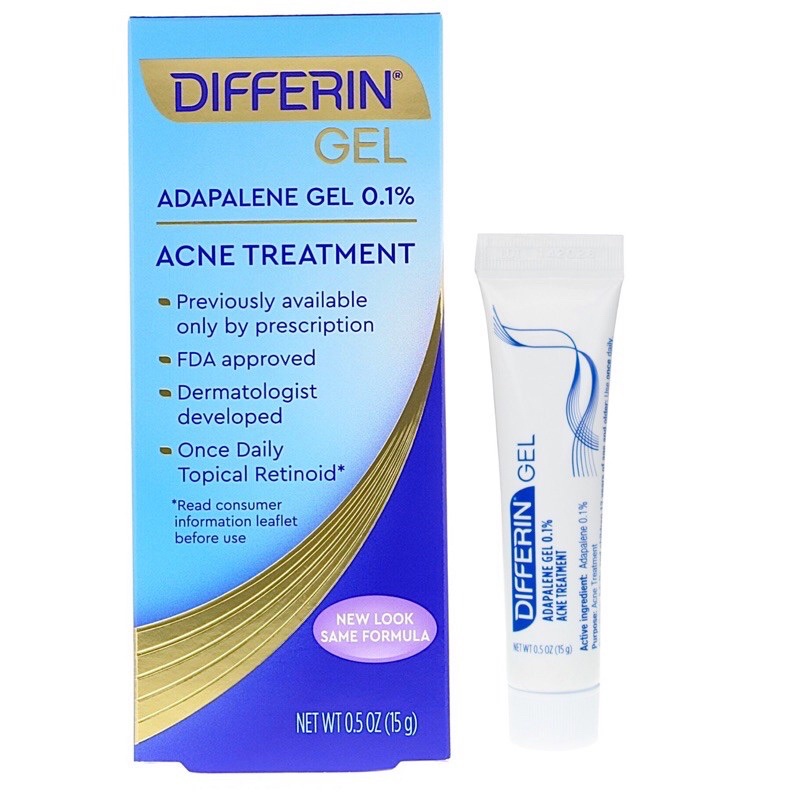 Differin Adapalene Gel 0 1 Acne Treatment Prices And Promotions Oct 2021 Shopee Malaysia