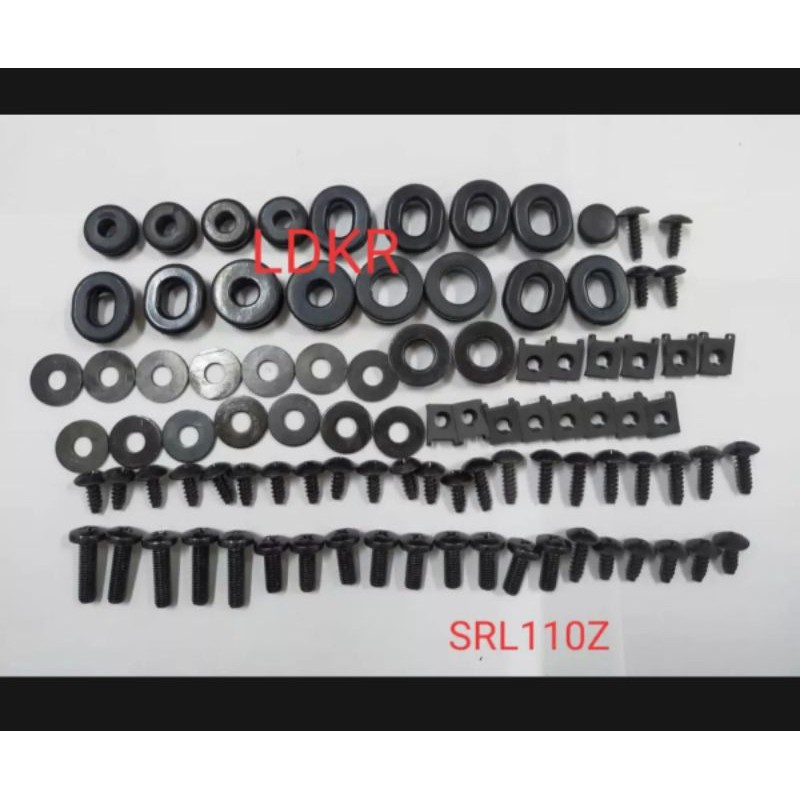 Yamaha Lagenda 110z 110ZR Full Complete Set Screw body + Handle Cover