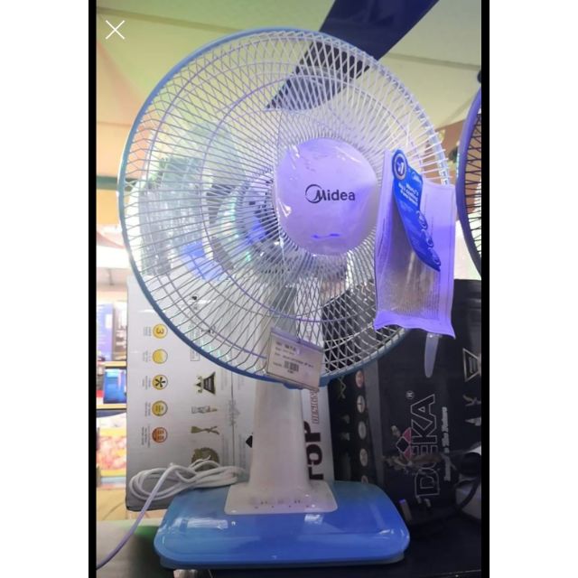 Midea 12" table fan (white colour) MDMF12FT17NB(R) 01661 Shopee