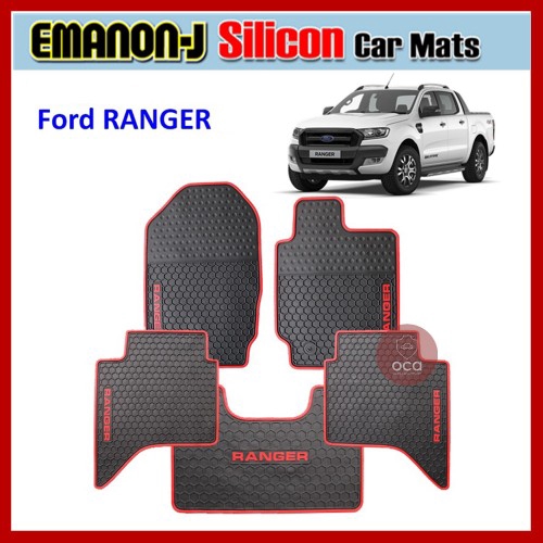 Emanon J Silicon Car Floor Mats Ford Ranger Shopee Malaysia