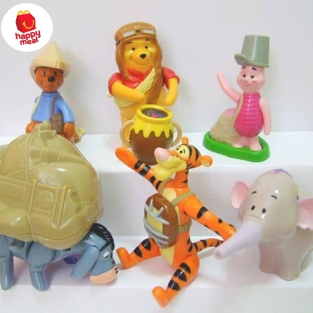 Winnie The Pooh Series Mcdonald's Mcdonalds Mcdonald Mcd Happy Meal ...