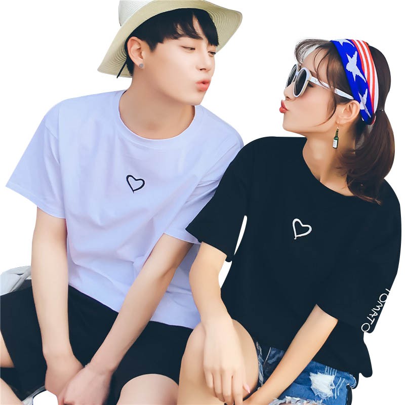 korean couple shirt design layout