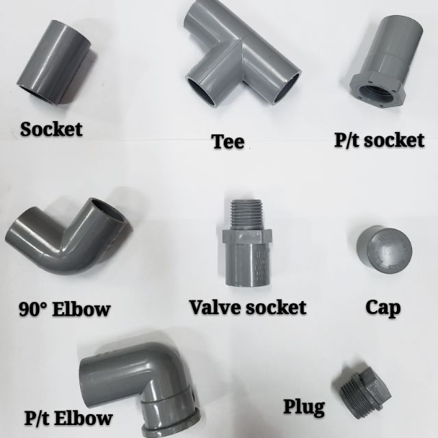 Bbb Pvc Fitting Elbow Socket Tee V Socket P T Socket P T Elbow