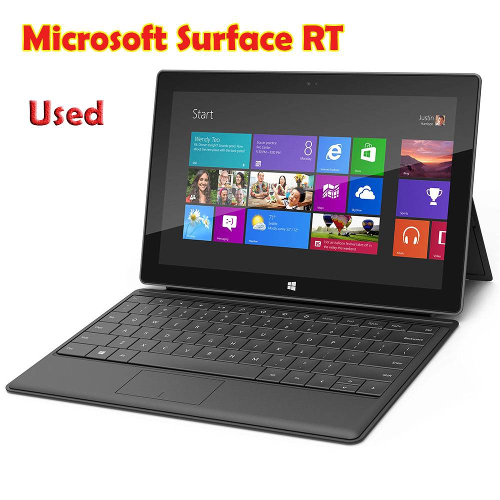 Used 80% New Microsoft Surface RT 10.6" Tablet PC Nvidia Tegra 1.3GHz