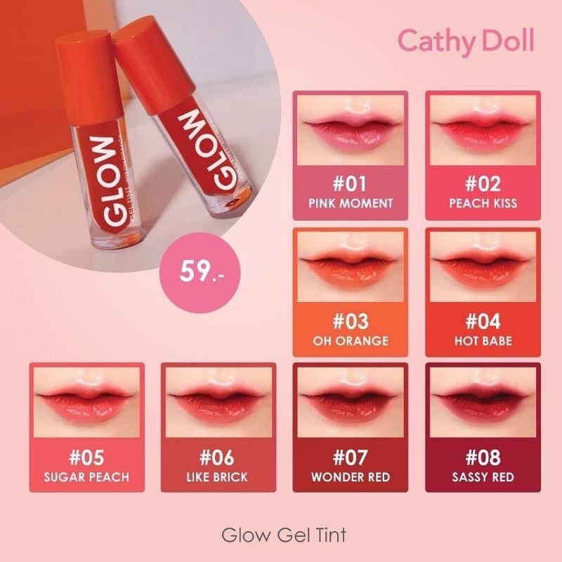 Cathy Doll Glow Gel Tint X Win Metawin Brightwin | Shopee Malaysia