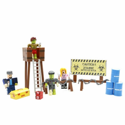 21 24pcs Roblox Zombie Attack Action Figures Playset Kids Birthday Xmas Toy Gift Shopee Malaysia - details about roblox zombie attack playset w 21 pcs 2 mystery blind box figures series 2