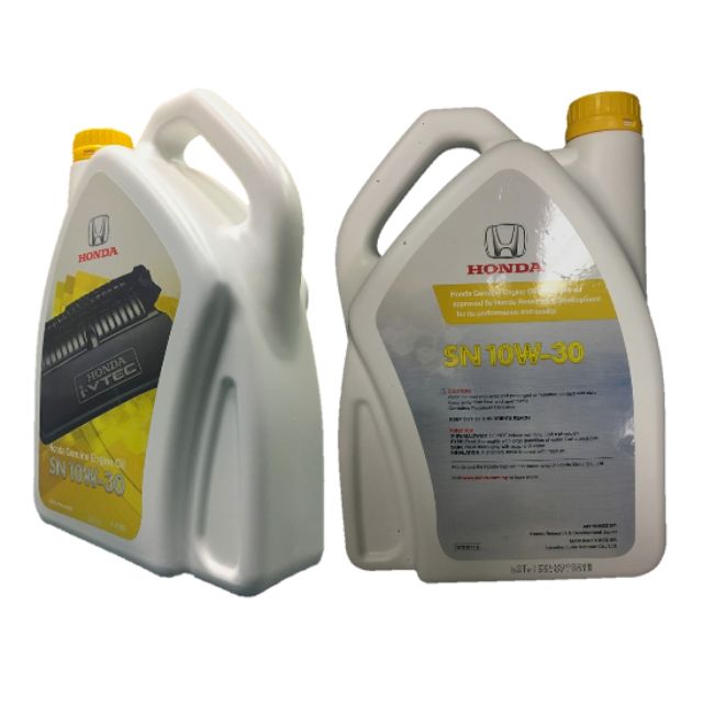 Honda Genuine Semi Synthetic Engine SN 10W30 Engine Oil 4 Litre
