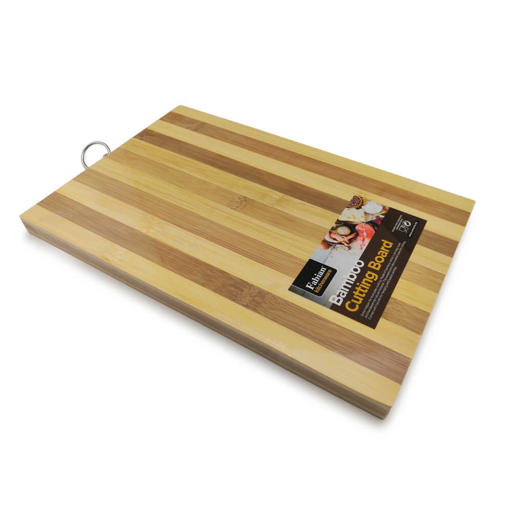 Fabian Bamboo Cutting Board M Bamboo Stripes Shopee Malaysia