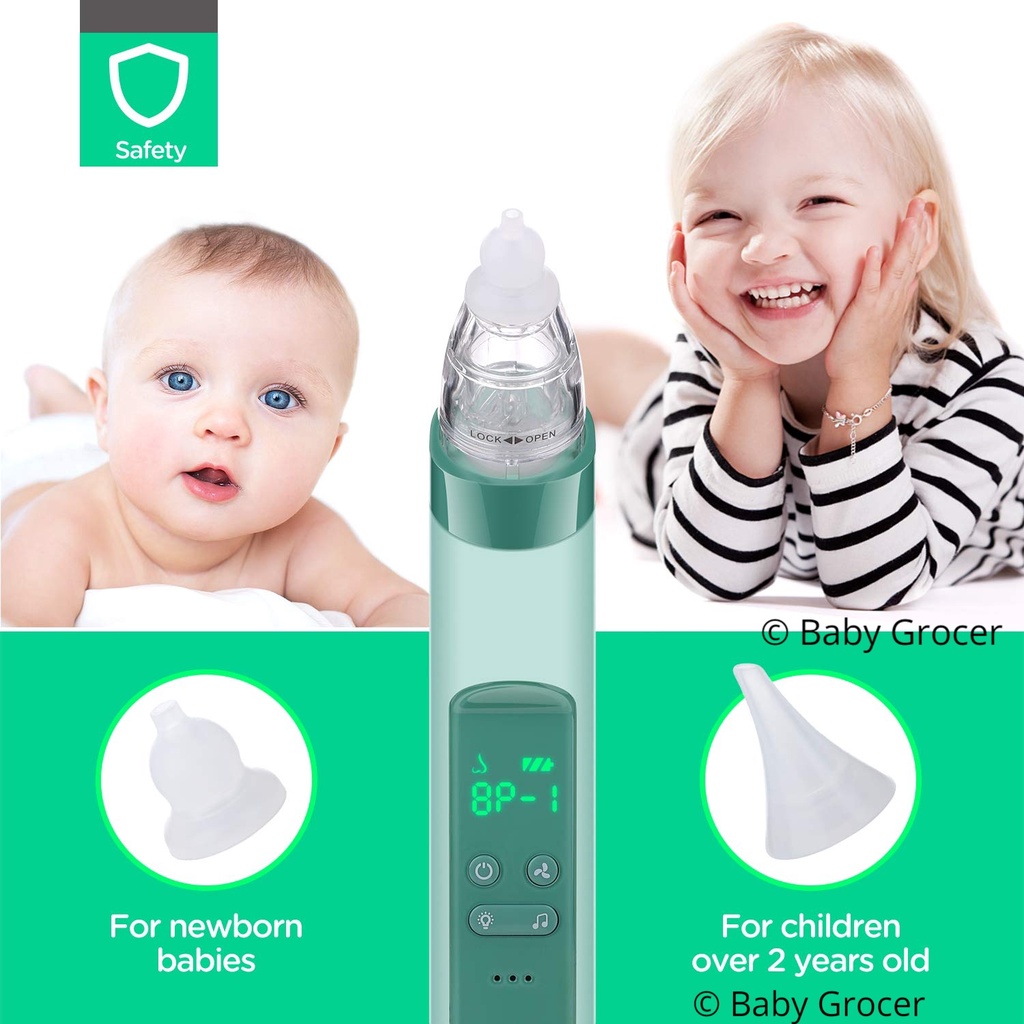 Nasal Aspirator And Blackhead Remover Tool Nose Cleaner Rechargeable 2 ...