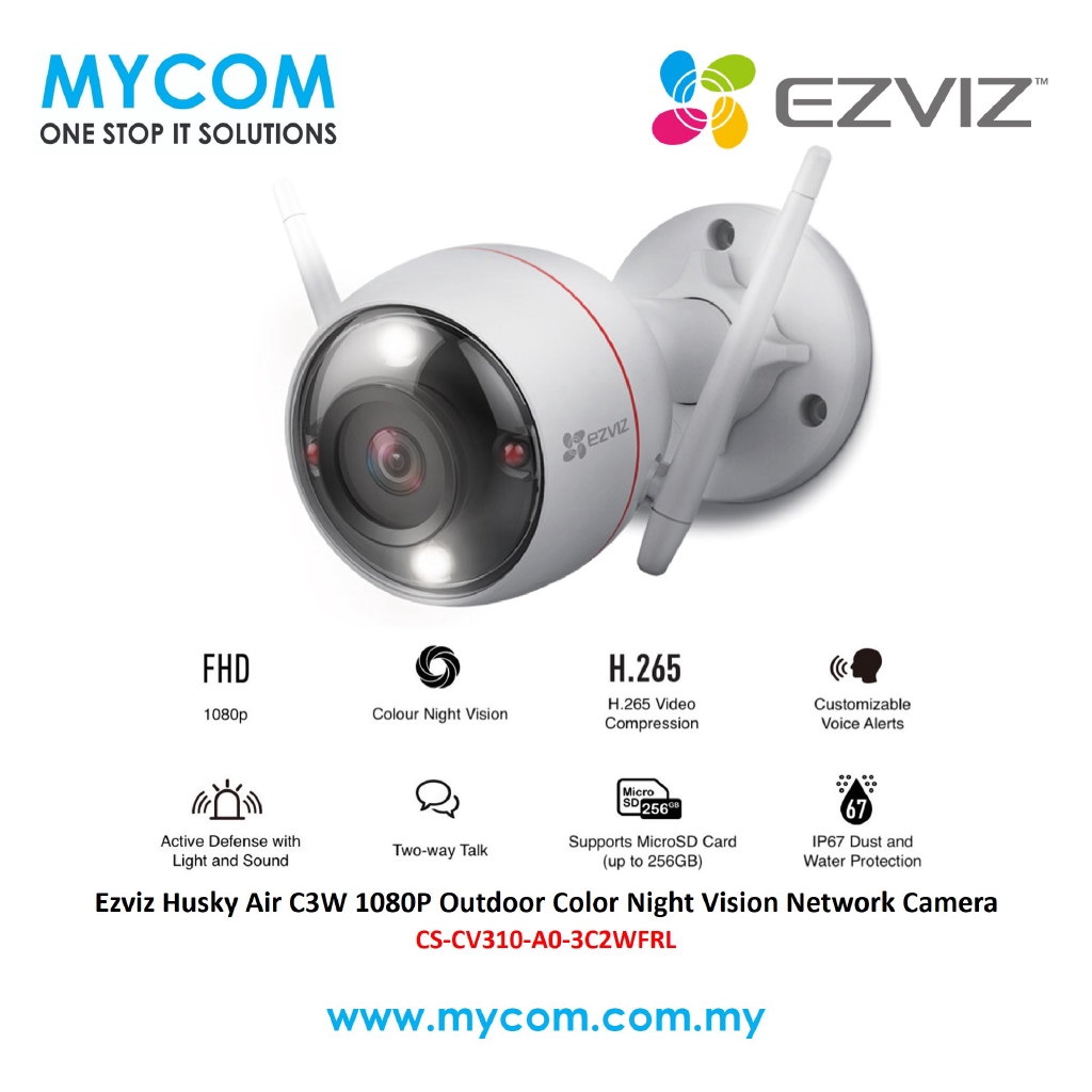 husky ezviz camera