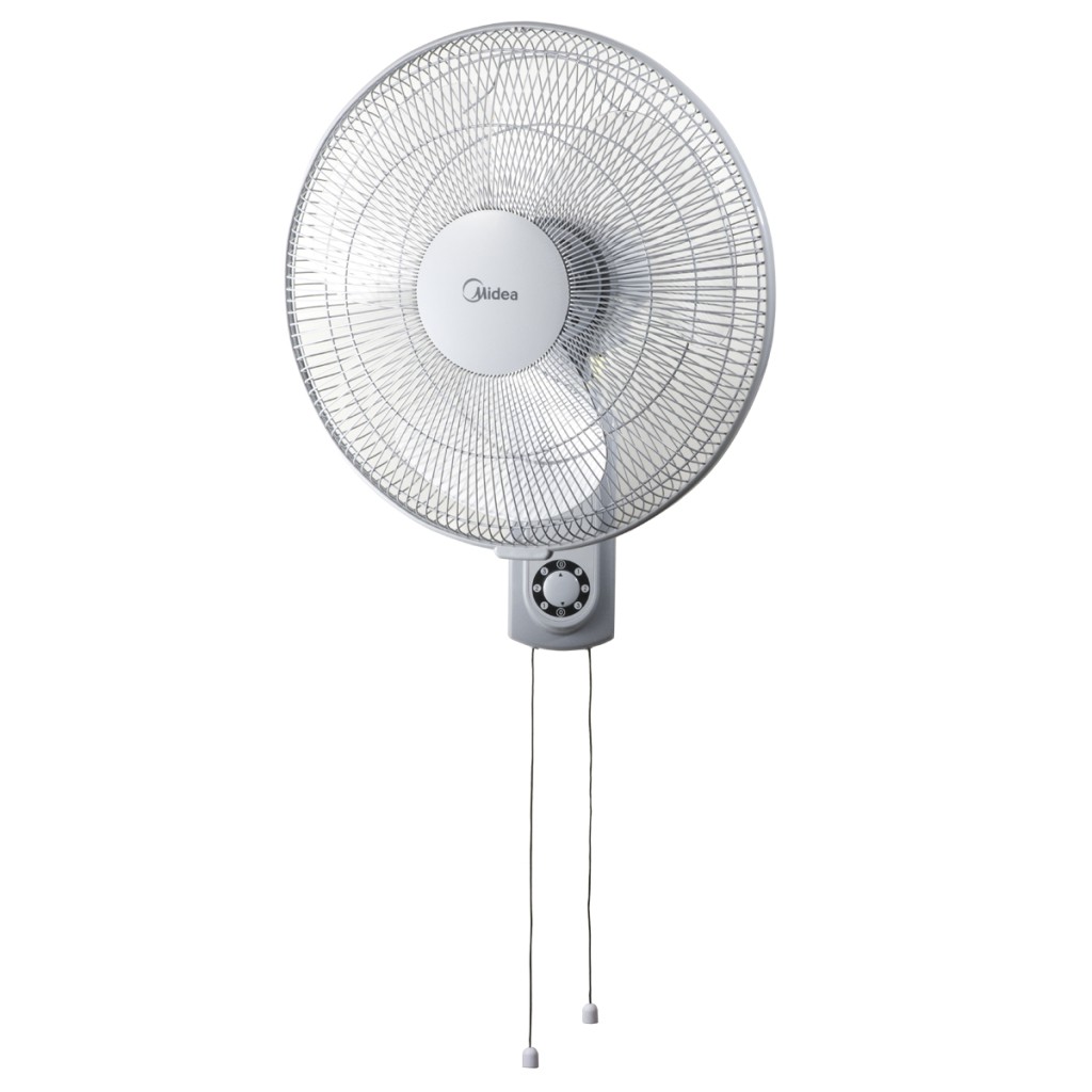 Midea Wall Fan 16 Inch 3 Speed Mf 16fw6h Grey Shopee Malaysia