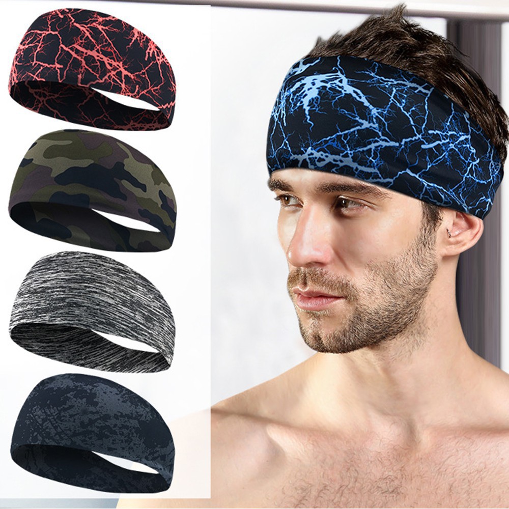 Cycling Yoga Sport Sweat Headband Sweatband For Men And Women Hair